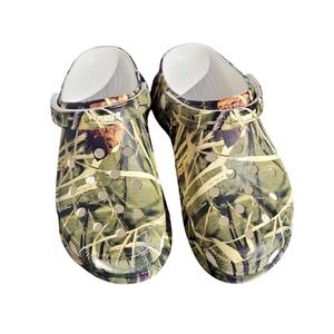 Crocs Classic Bae Platform Clog Realtree Camo Women's 9 Chunky Gorpcore Comfort